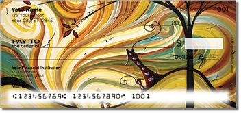 Whimsical House Personalized Checks