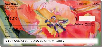Kay Smith Tulip Personalized Checks