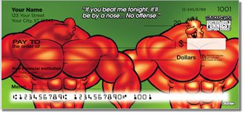 Bodybuilder Cartoon Checks