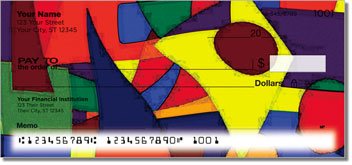 Bulone Abstract Personalized Checks