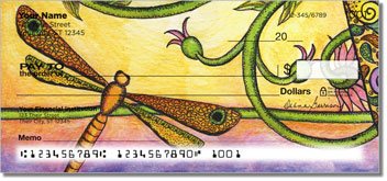 Whimsical Wings Personalized Checks