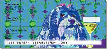 Love Me Love My Dog Personalized Checks