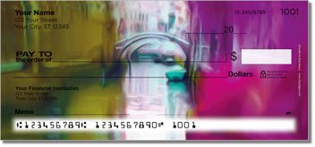 Scenes of Italy Personalized Checks