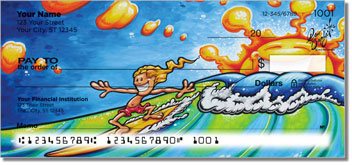 Sun and Fun Personalized Checks