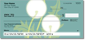 Moon Garden Personalized Checks