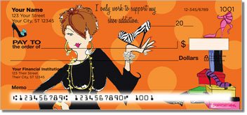 Classic Working Girl Personalized Checks