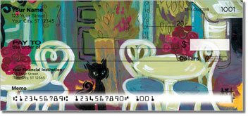 Paris Romance Personalized Checks