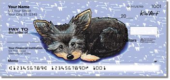 Yorkie Series 2 Personalized Checks