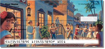 Cuba Art Personalized Checks