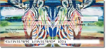 Kay Smith Zebra Personalized Checks