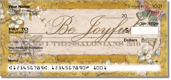 Le Jardin Signs Personalized Checks