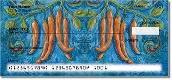 Santa Fe Chili Pepper Personalized Checks
