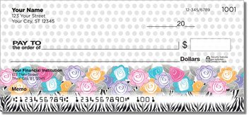 Inspiration Garden Personalized Checks