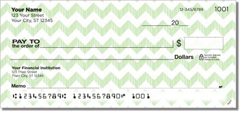 Sassy Chevron Personalized Checks