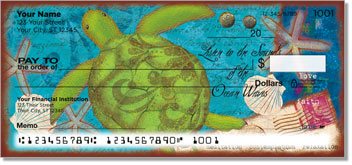 Hutto Sea Life Personalized Checks