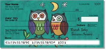 Folksy Charm Personalized Checks