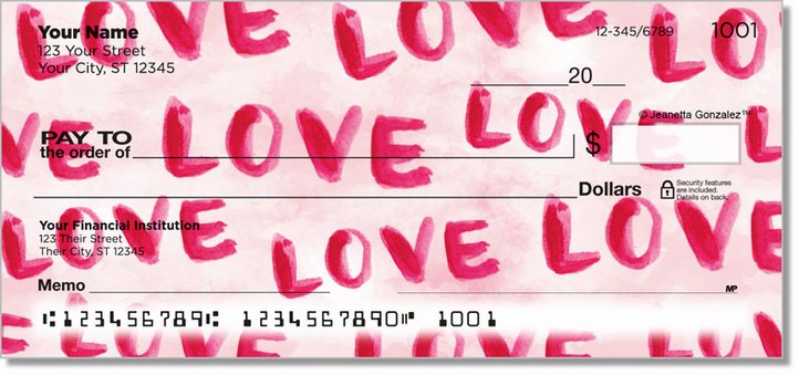 Love Lasts Personal Checks