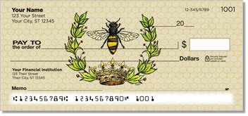 Queen Bee Personalized Checks