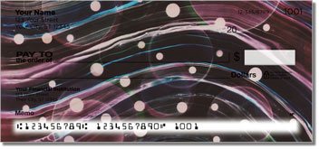 Bacca Abstract Personalized Checks