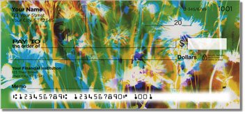 Bacca Floral Personalized Checks