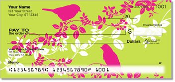 Bird on Branch Personalized Checks