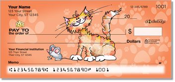 Cat-n-Mouse Personalized Checks