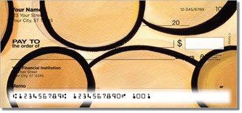 Pop Abstract Personalized Checks