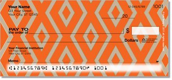 15 Diamond Row Personalized Checks