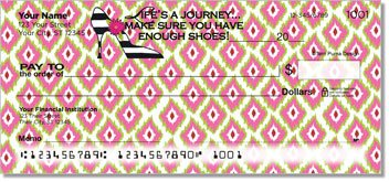 Terri Puma Shoe Lover Personalized Checks