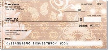 Soft Enchanted Lotus Personalized Checks