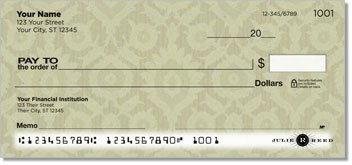 Brocade Personalized Checks