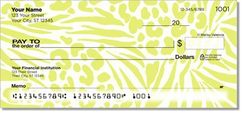 Marisu Valencia Safari Personalized Checks