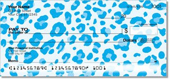 Urban Leopard Personalized Checks