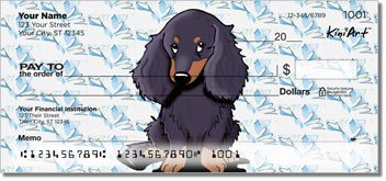 Longhaired Dachshund Checks