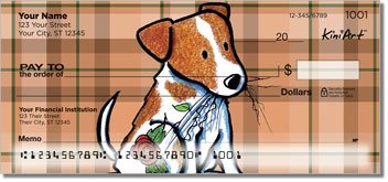 Jack Russell Terrier Personalized Checks
