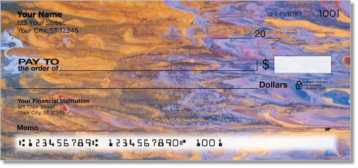 Dixon Abstract Personal Checks