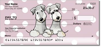Cesky Terrier Personalized Checks