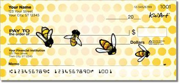 Save the Bees Personalized Checks