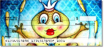 Curious Critters Personalized Checks