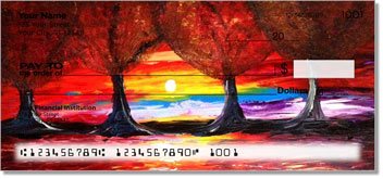Sunset Serenade Personalized Checks
