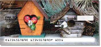 Country Birdhouse Checks