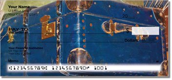 Vintage Trunk Personalized Checks