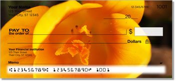 Yellow Flower Checks