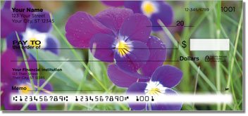 Vivid Violet Personalized Checks