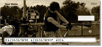 Baseball 3 Personalized Checks