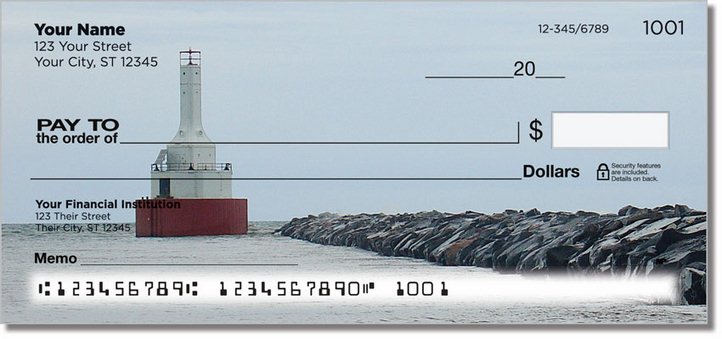 Pier Lighthouse Personal Checks