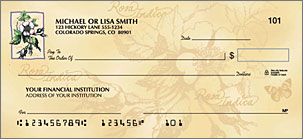 Floral Sketchbook Art Checks