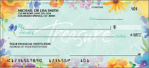 In Full Bloom Personalized Checks