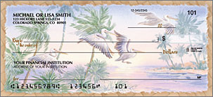 The Palm Trees Personalized Checks