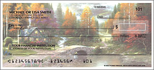 Serenity by Thomas Kinkade Checks